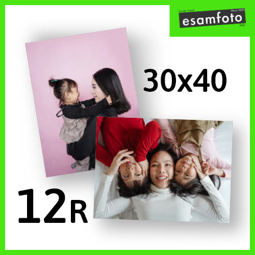 Cetak Foto 12R (30x40cm) kertas Foto Profesional Fujifilm noritsu lab