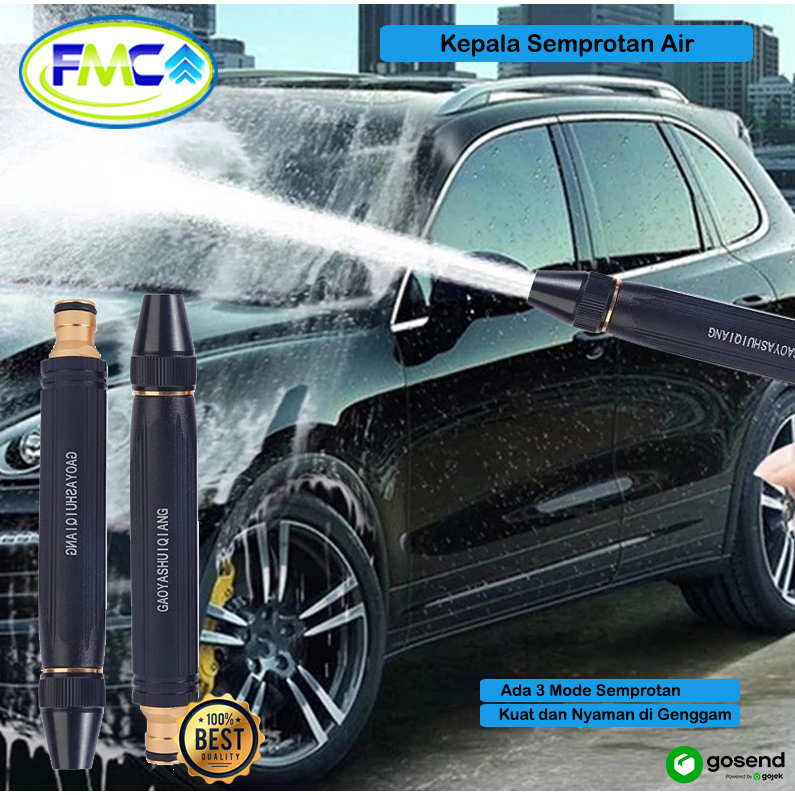 Kepala Semprotan Air Cuci Motor Mobil Tanaman Steam Kuningan Water Jet Spray Kepala Sambungan Keran Kran Serbaguna