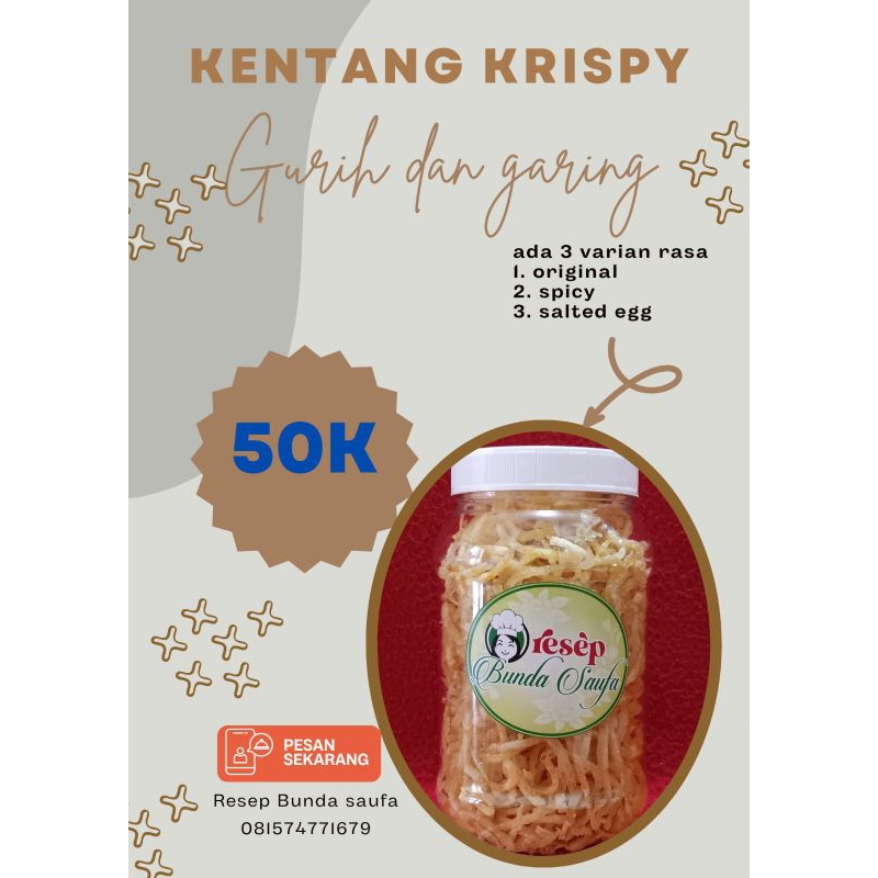 

kentang kriuk bunda saufa