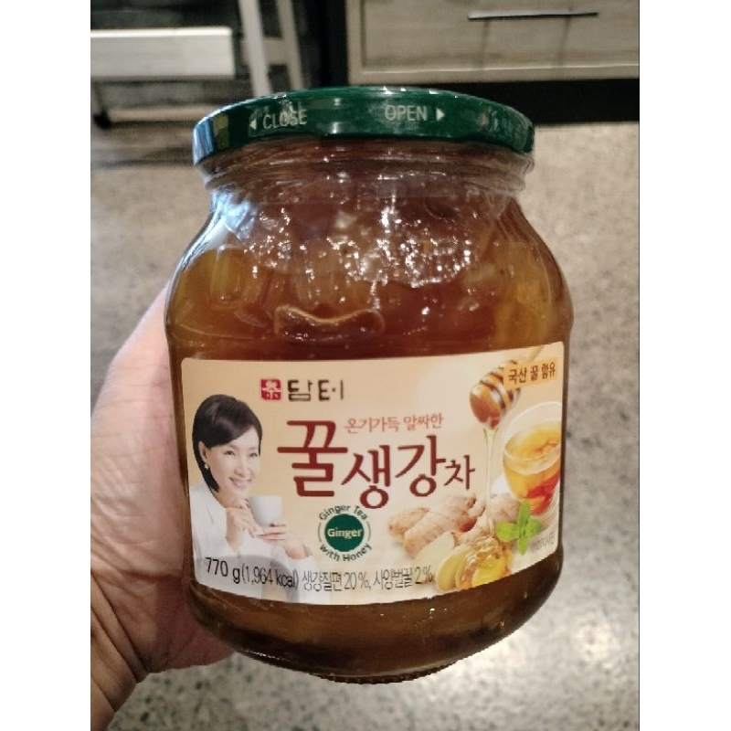 

Korean ginger tea with honey