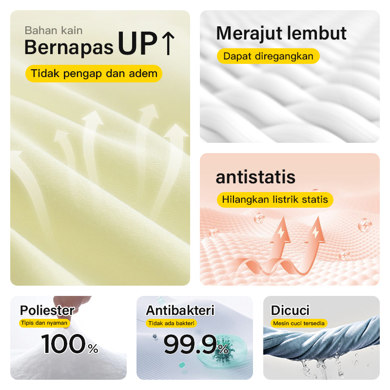 Selimut Katun Halus Bedcover Katun Aesthetic Ukuran 120 160 180CM