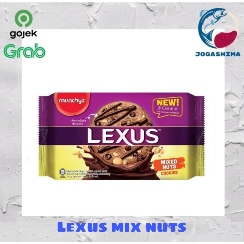 

NEW! Lexus Cookies Mixed Nuts / Lexus biskuit kukis Kacang 189g