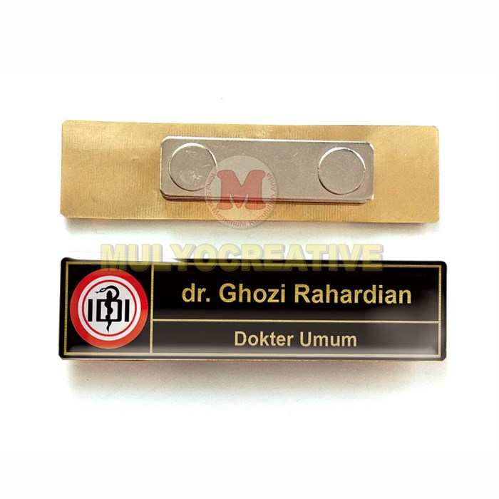 

PAPAN NAMA DADA IDI NAMETAG - NAME TAG CUSTOM LOGO IDI