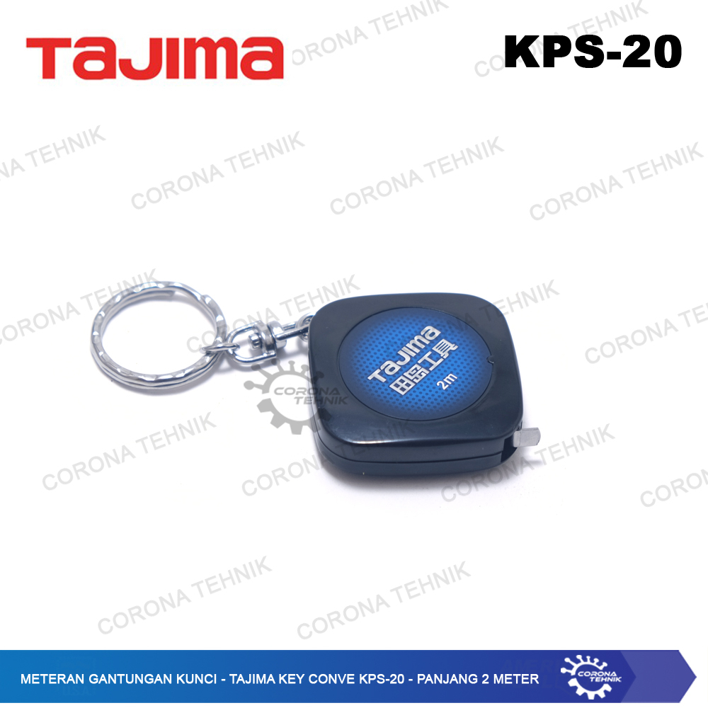 Tajima Key Conve KPS-20 - Panjang 2 Meter - Meteran Gantungan Kunci