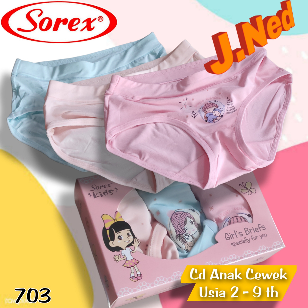 J703 CD ANAK WANITA SOREX M-XL HARGA SATUAN