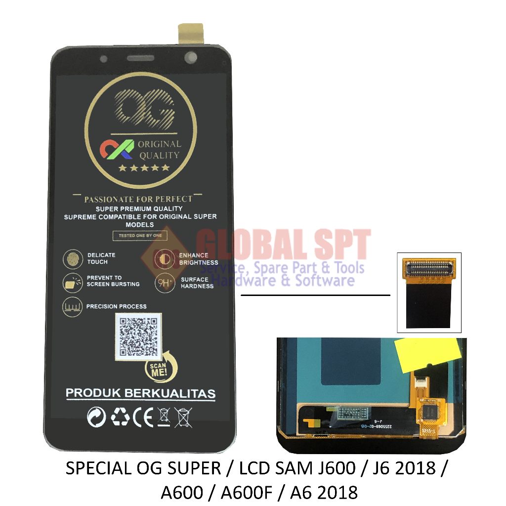 SPECIAL OG ORI SUPER / LCD TOUCHSCREEN SAMSUNG J600 / J6 2018 / A600 / A600F / A6 2018