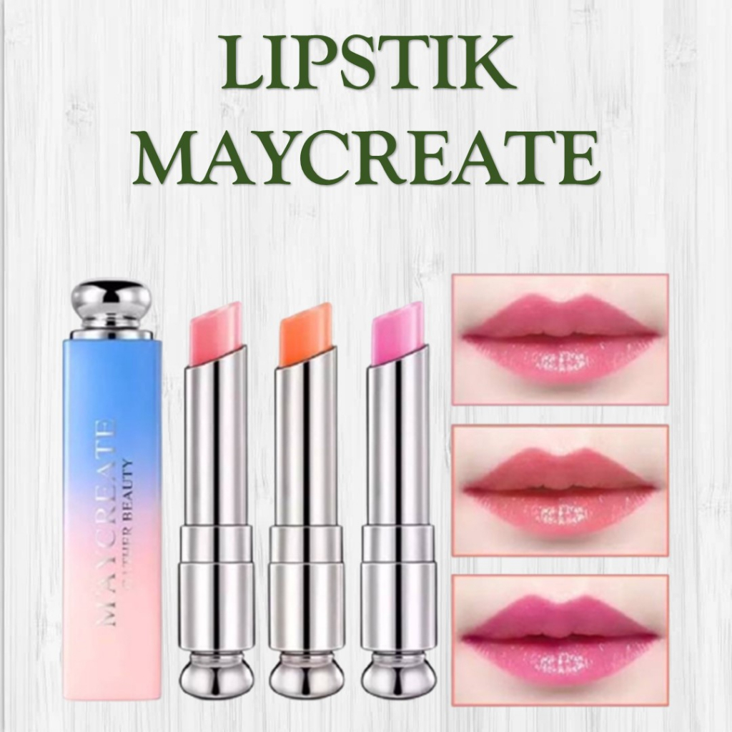 MAYCREATE LIPSTIK PELEMBAB BIBIR / LIPSTIK MAYCREATE ORIGINAL