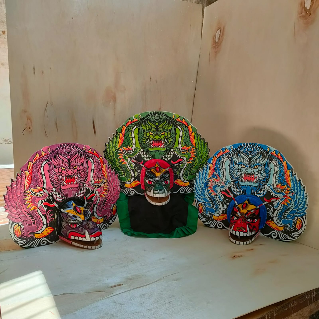 Jamang Sponss Sablon Barongan Jumbo Devil