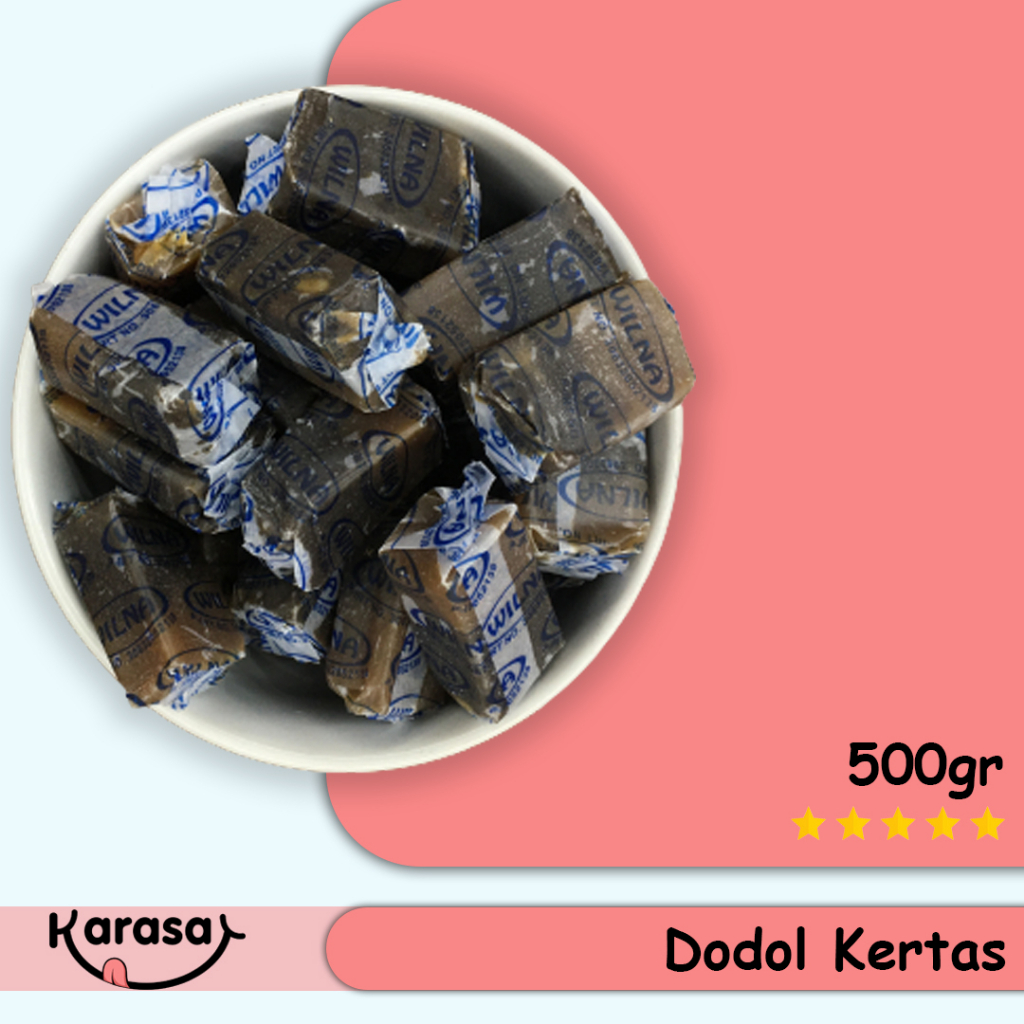 

Dodol Garut Kertas 500gr - Dodol Garut Manis Legit - Karasa