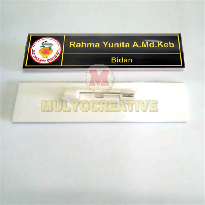 

PAPAN NAMA DADA IBI NAMETAG - NAME TAG CUSTOM IKATAN BIDAN INDONESIA