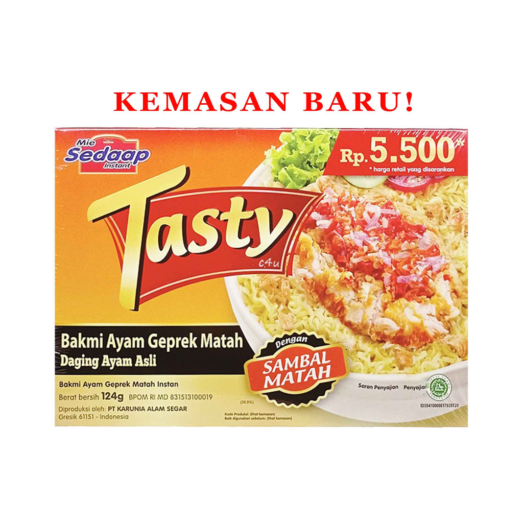 Bakmie Tasty * Ayam Geprek Matah * Mie sedaap * Mie Sambal Matah