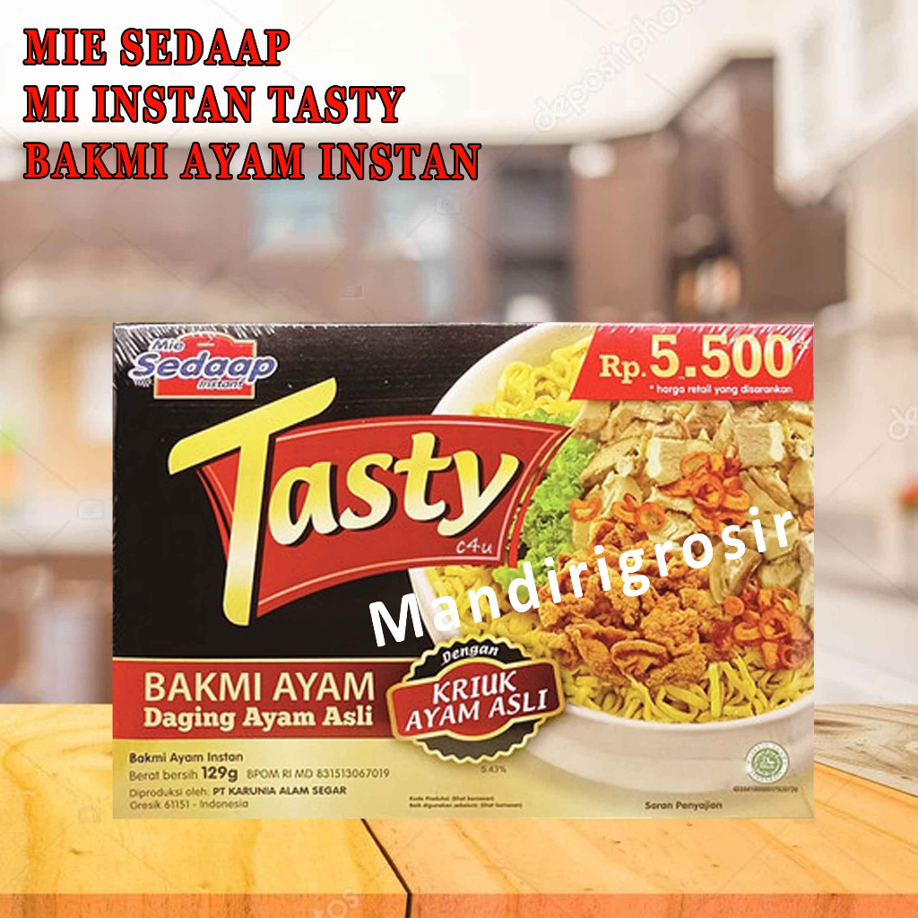 Baikmie ayam * Atstuy * Kriuk ayam asli * Mie sedaap