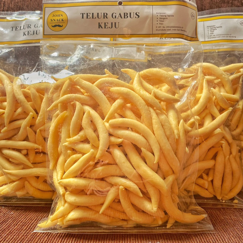 

Telur Gabus Keju (150 gr) Oleh Oleh Bandung