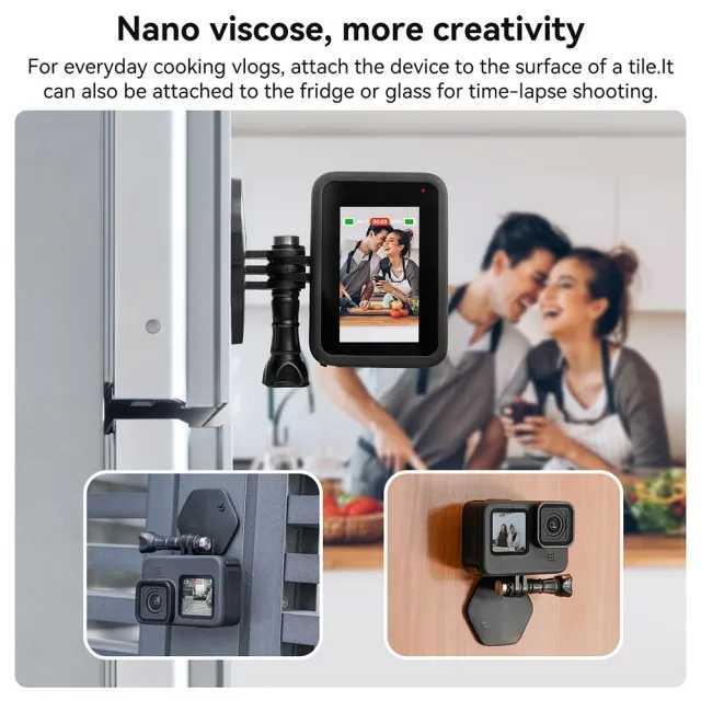 Strap Kalung Magnetic Mount for Smartphone Action Camera Gantungan Tempelan Magnetic Kamera Berkualitas