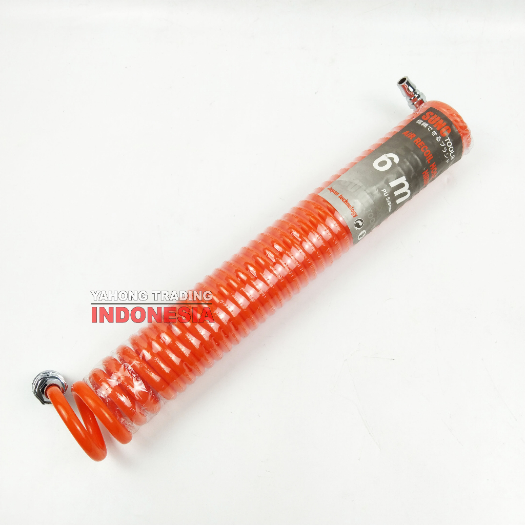 Selang Angin Kompresor Air Recoil Hose 6M 9M 12M SUNC TOOLS