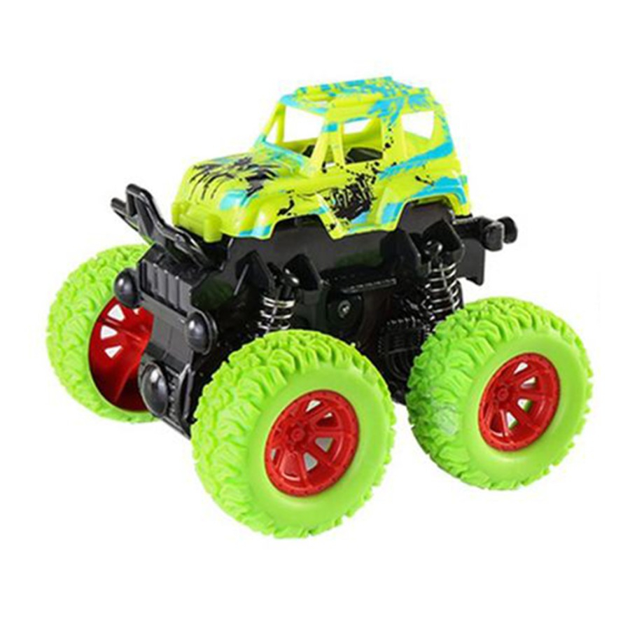 Mainan Mobil Monster Zap Mobilan Jeep Off Road Jip 4 Drive Anak Laki Dorong Tanpa Baterai