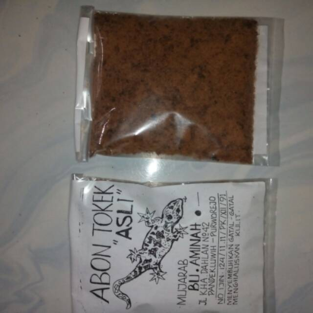 

Abon Daging Tokek Asli 100gram