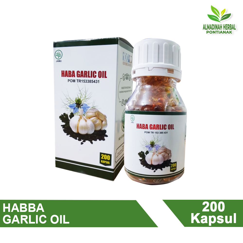 

HABBATUSSAUDA PLUS GARLIC OIL 200KAPSUL