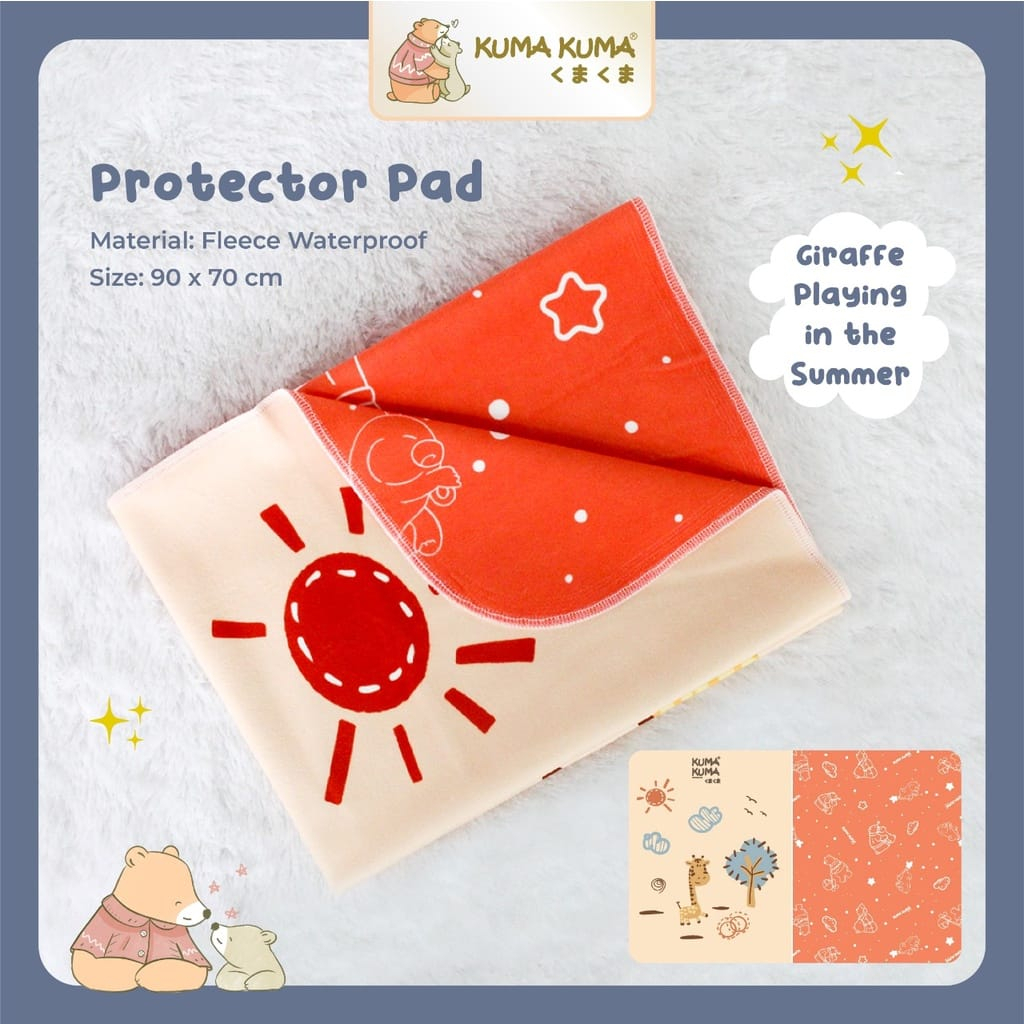 Kuma Kuma Protector Pad 90x70cm Perlak Bayi