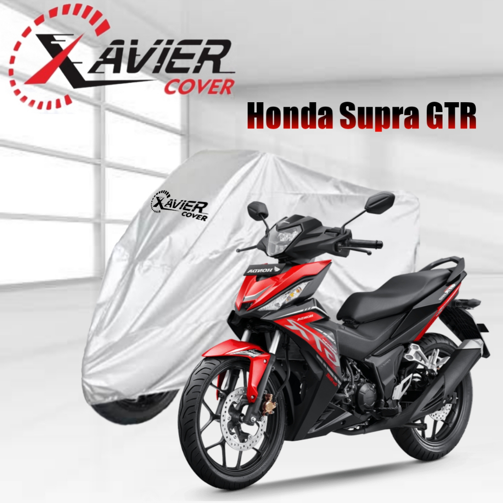 Cover / Sarung Motor Honda Supra GTR Cover SILVER Waterproof