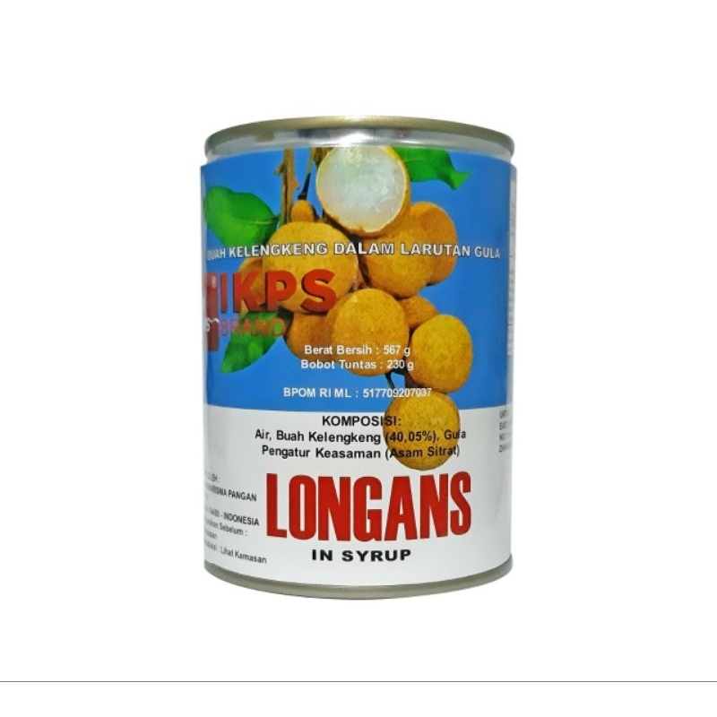 

Longan in Syrup Merk IKPS / Longan Kaleng