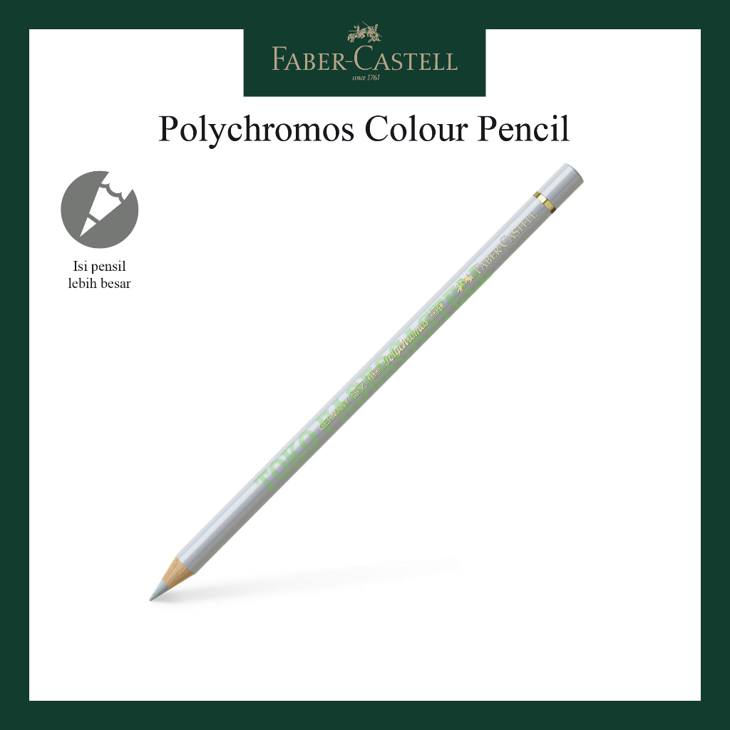 

Pensil Polychromos Faber Castell Cold Grey II 110231