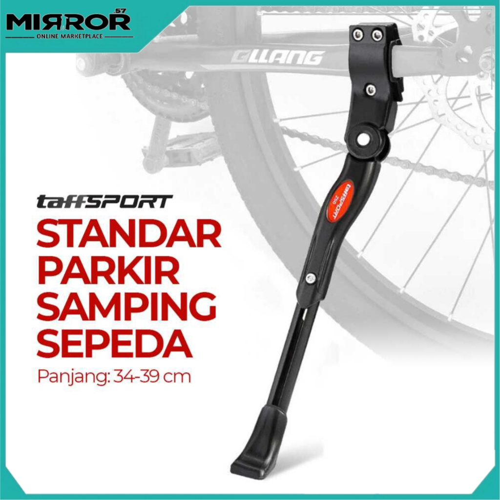 Standar Parkir Samping Sepeda MTB Bicycle 34-39cm Bahan Alumunium