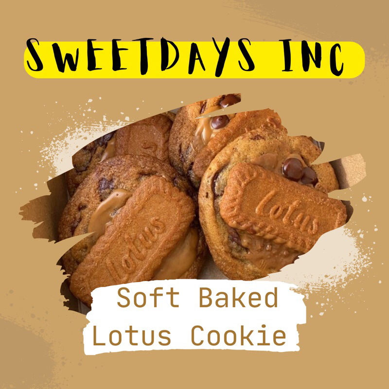 

SOFT BAKED LOTUS COOKIES | CHEWY | KUE KERING