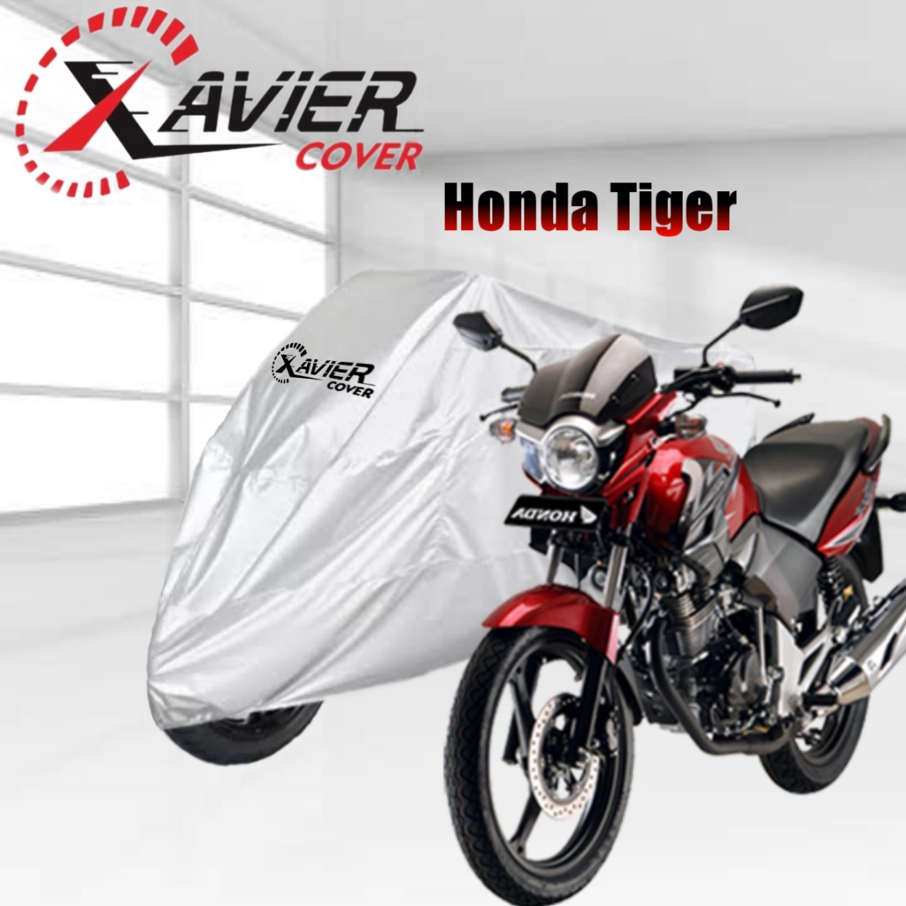 Cover / Sarung Motor Honda Tiger Cover SILVER Waterproof