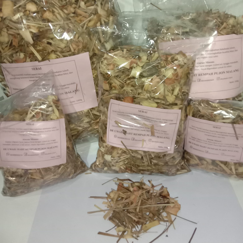 

Serai Kering Rempah Jamu Herbal Tradisional Insomnia Detoks Tubuh