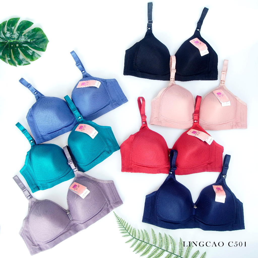HW - Bra Bh Wanita Lingcao Original Busa Sedang Cup C Pakaian Dalam Wanita Lingcao C501