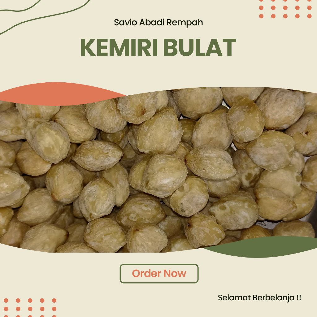 KEMIRI BULAT 1KG