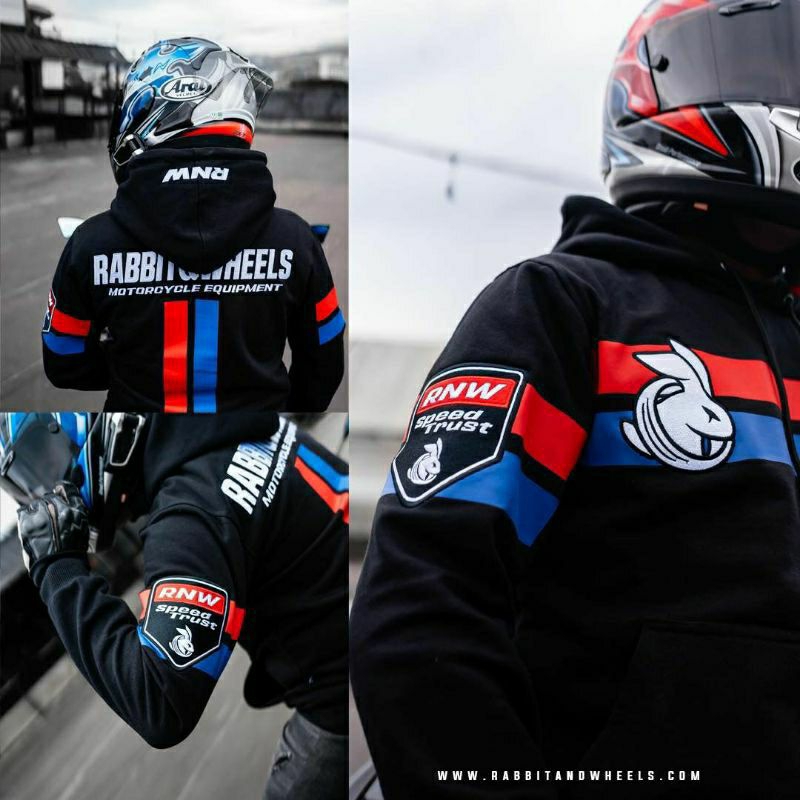 HOODIE CASUAL "STRIPE" RABBIT AND WHEELS | NEW | ORIGINAL