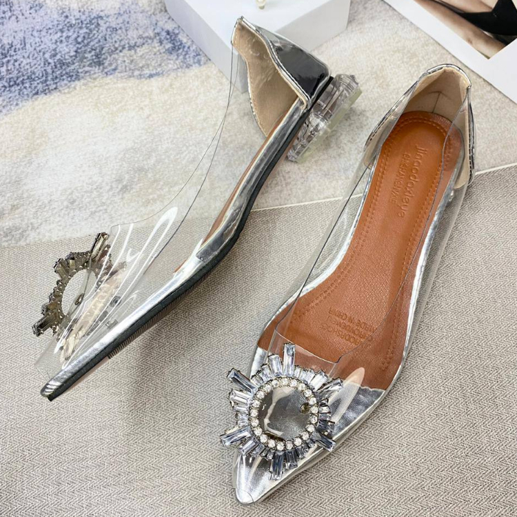 18090 Sandal Heels Wanita Hak Tahu Sendal Pesta Import Terbaru Kekinian