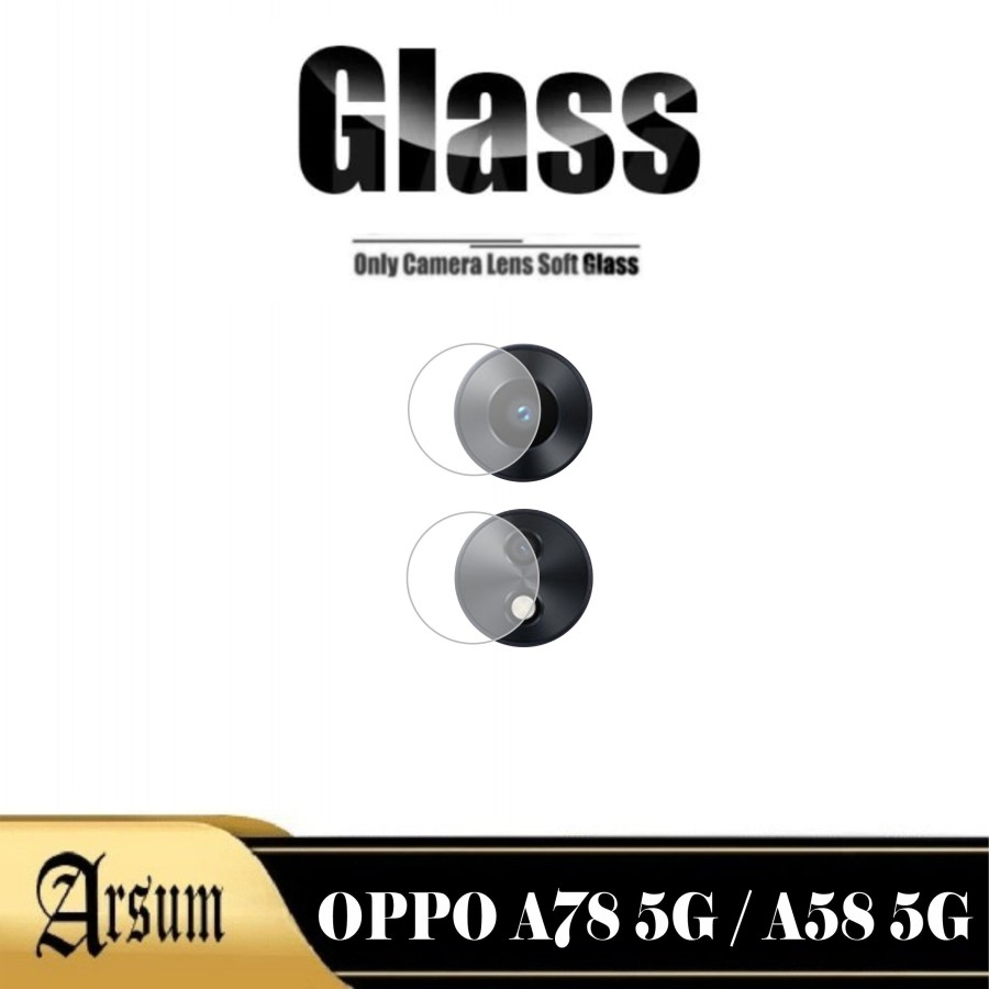 NEW OPPO A78 5G A54 A11K A33 A53 A9 2020 A5 2020 A52 A92 ANTI GORES KAMERA TEMPRED KAMERA PELINDUNG KAMERA BELAKANG LENS GUARD CAMERA