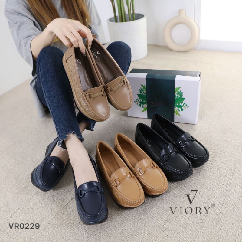 VIORY Sepatu Wedges Wanita Shoes #VR0229 ORIGINAL