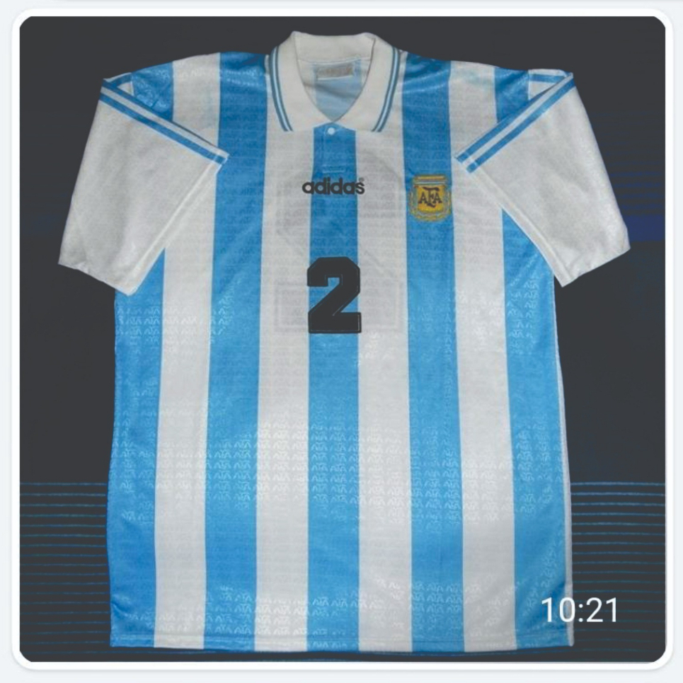 JERSEY ARGENTINA 1994 PRINTING