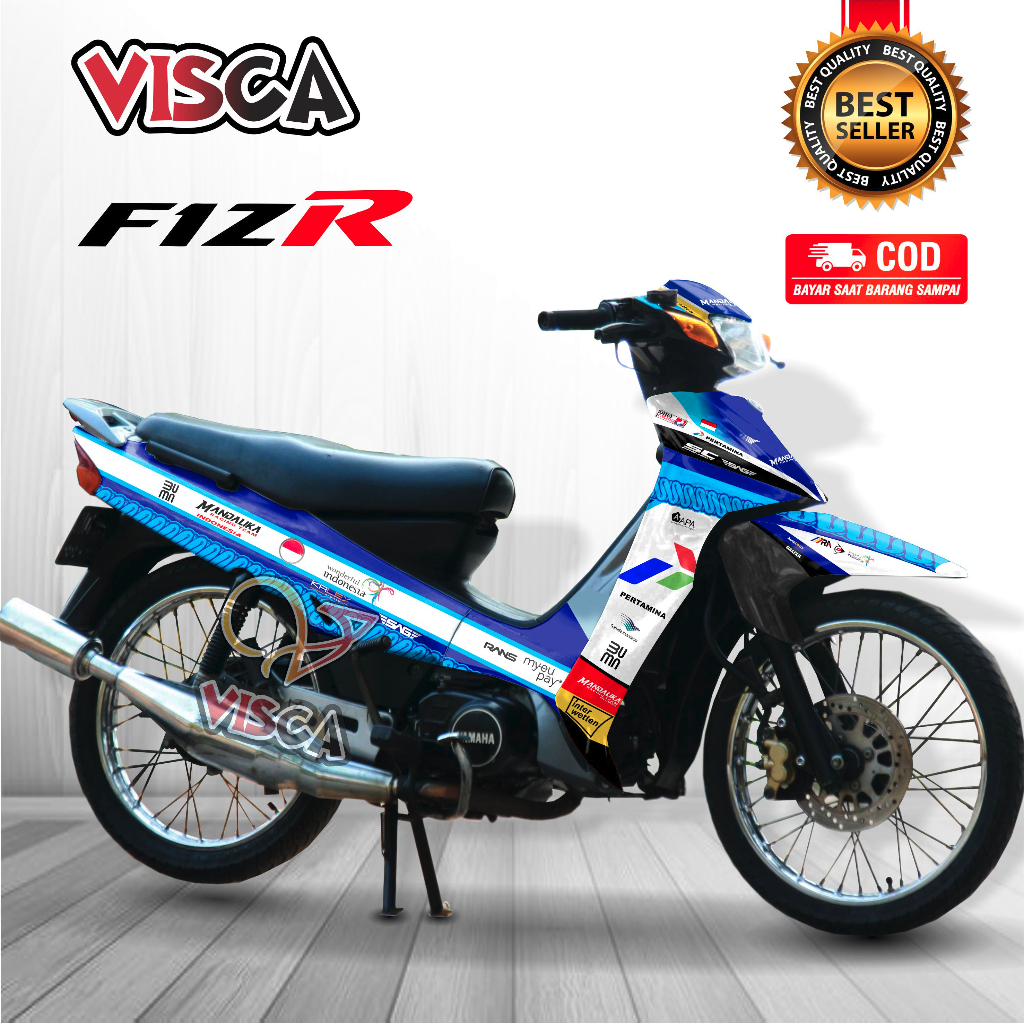 Decal Fiz R Full Body Decal F1zr Stiker Fiz R Variasi Decal Fizr Stiker Motor Fiz R Full Body Stripi
