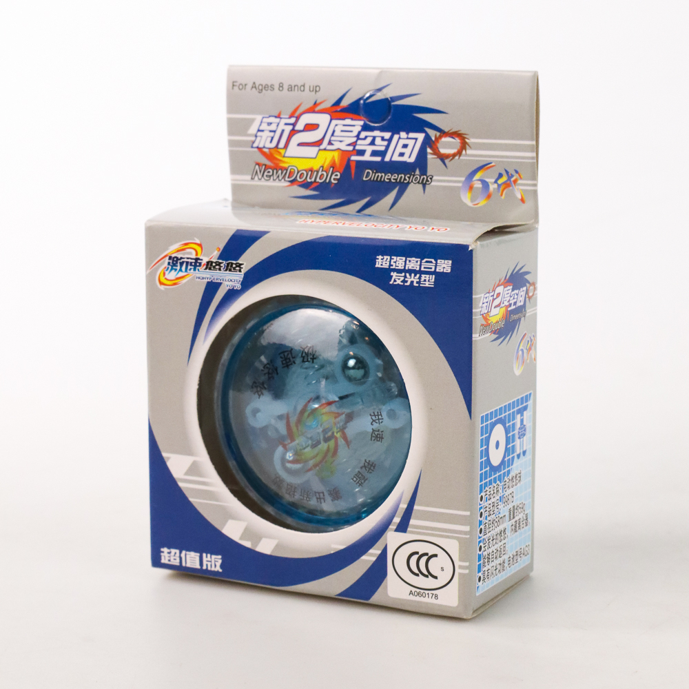 Mainan Yoyo Dengan Lampu LED - 9987B - Blue