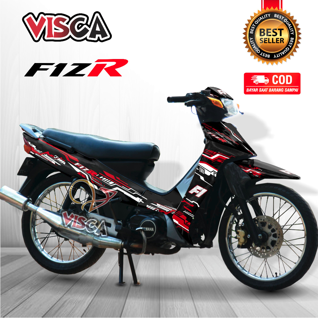 Decal Fiz R Full Body Decal F1zr Stiker Fiz R Variasi Decal Fizr Stiker Motor Fiz R Full Body Stripi