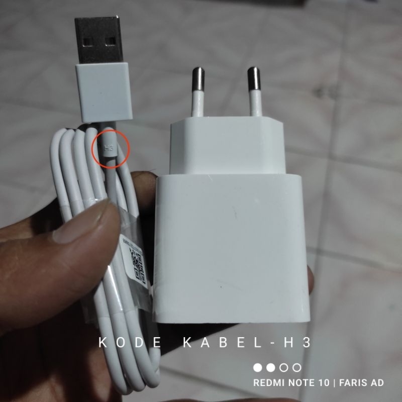 Charger Xiaomi Redmi 7 Original 100% Copotan
