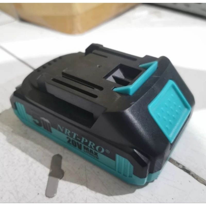 Baterai 20 Volt Bor Cordless NRT PRO 20 V NRT-PRO Battery Bateri