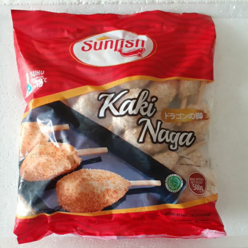 

Frozen Kaki Naga Sunfish 500gr