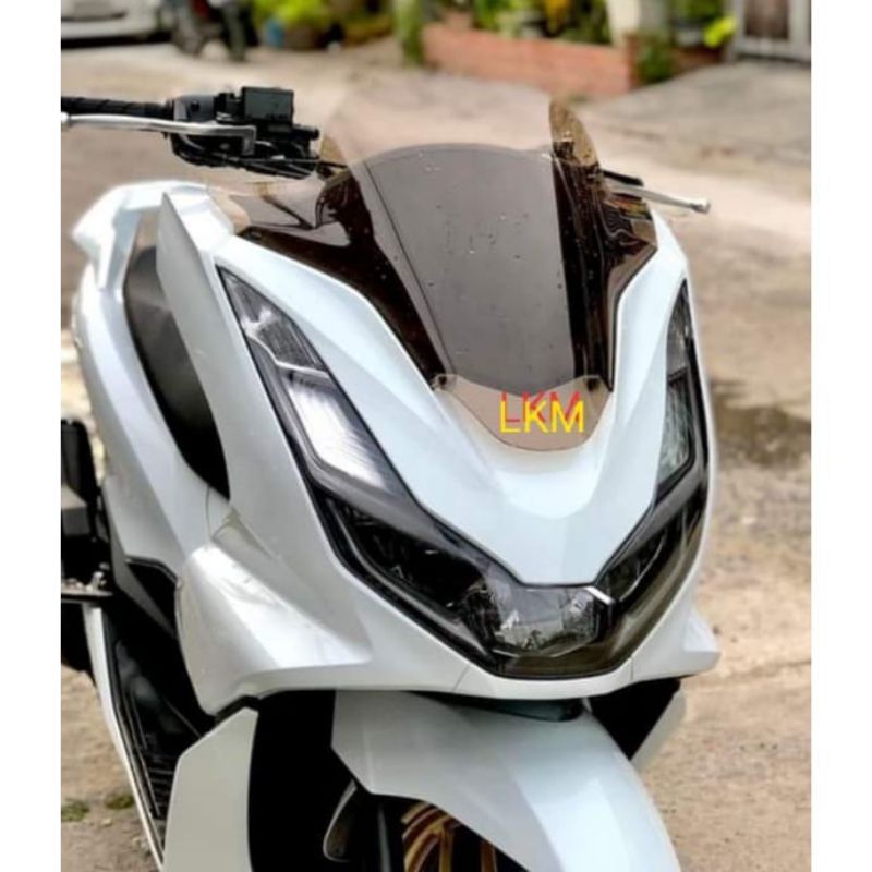 Visor Winshield PCX 160 2021 - 2023 &amp; PCX 150 Lokal Standar Tebal 3 Mili