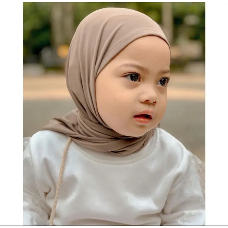 Hijab Segitiga Kids Jersey 1-4 thn