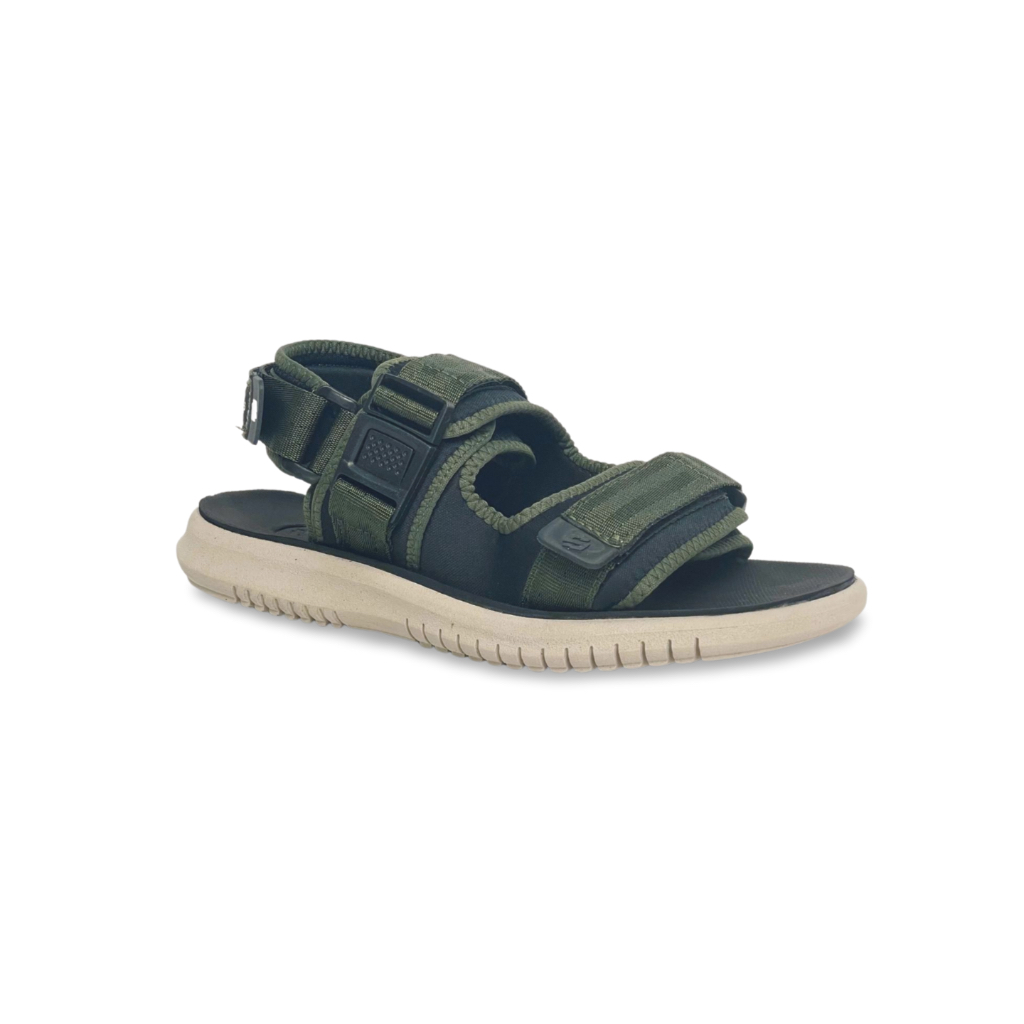 SIDSNEAKS - Origen Olive  - Sandal Gunung Pria Wanita Sandal Traveling Pria