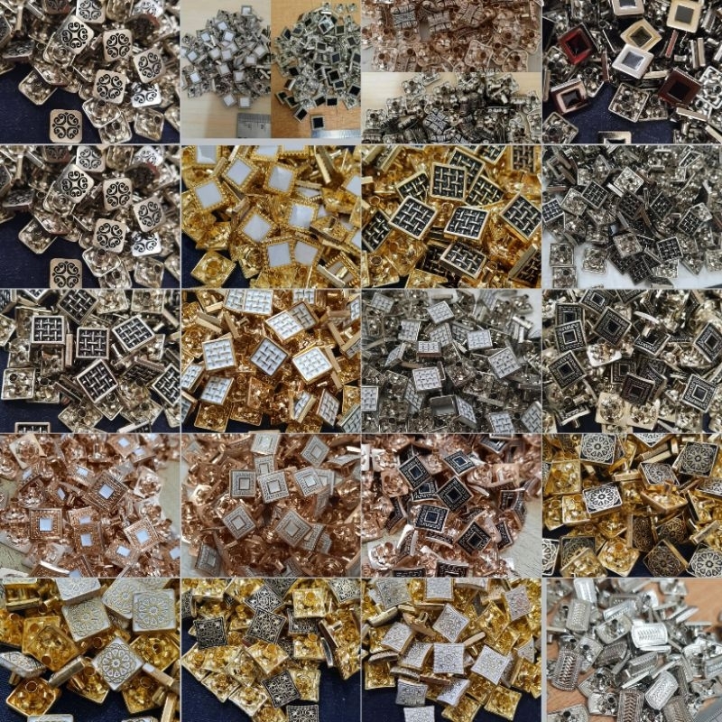 (1.000 BIJI) KANCING SNAP IMPORT/KANCING JEPRET/KANCING CETEK/KANCING REPET/KANCING GAMIS