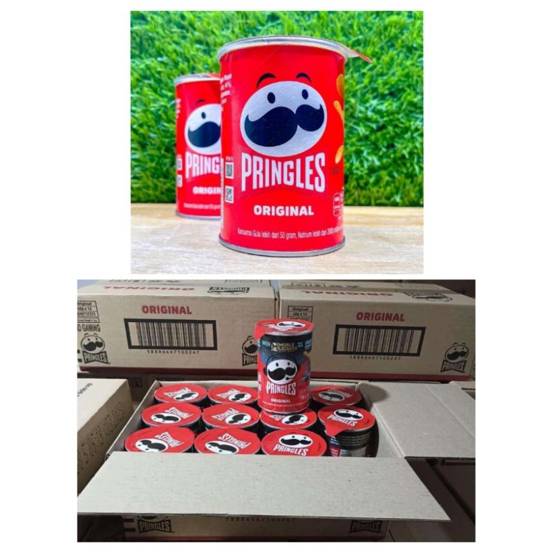 

SATU DUS PRINGLES ORIGINAL MINI ISI 12PCS* 42GR EXP BLN 11 2025