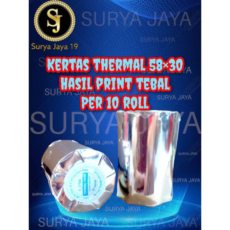 

kertas thermal 58×30 per 10 roll