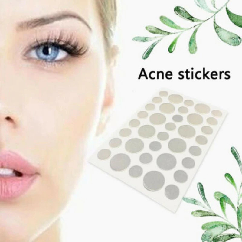 Tag Jerawat Invisible Acne Pimple Skin Patch 36 PCS - PT5 - Transparent